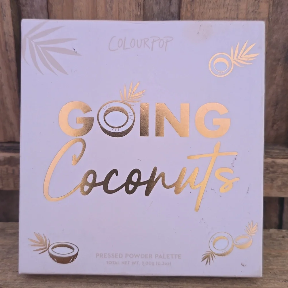 Damaged Colour Pop-Going Coconuts Pressed Powder Palette - Picture 2 of 3